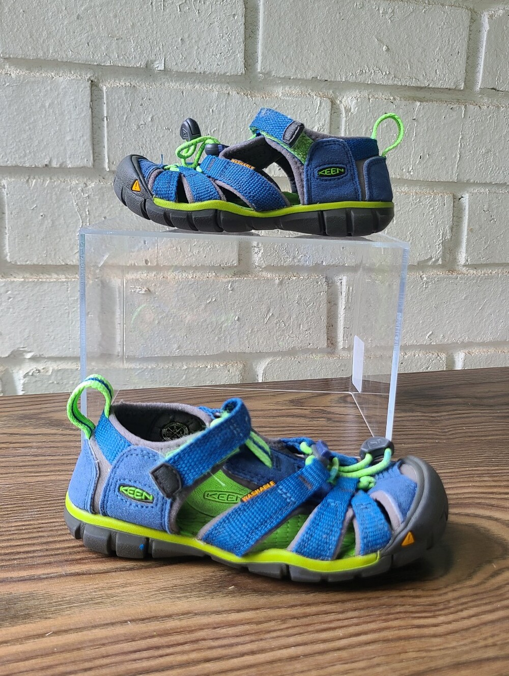 Keen Seacamp II CNX Sandals Water Outdoor Washable Blue Toddler Size 9C